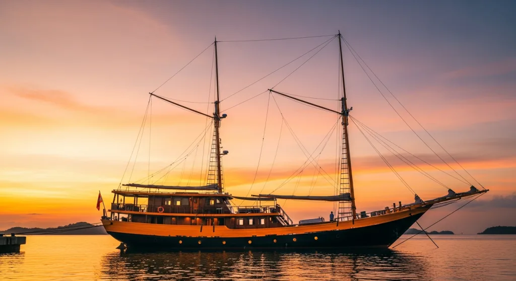 Bidadari 40m phinisi schooner refit 2024