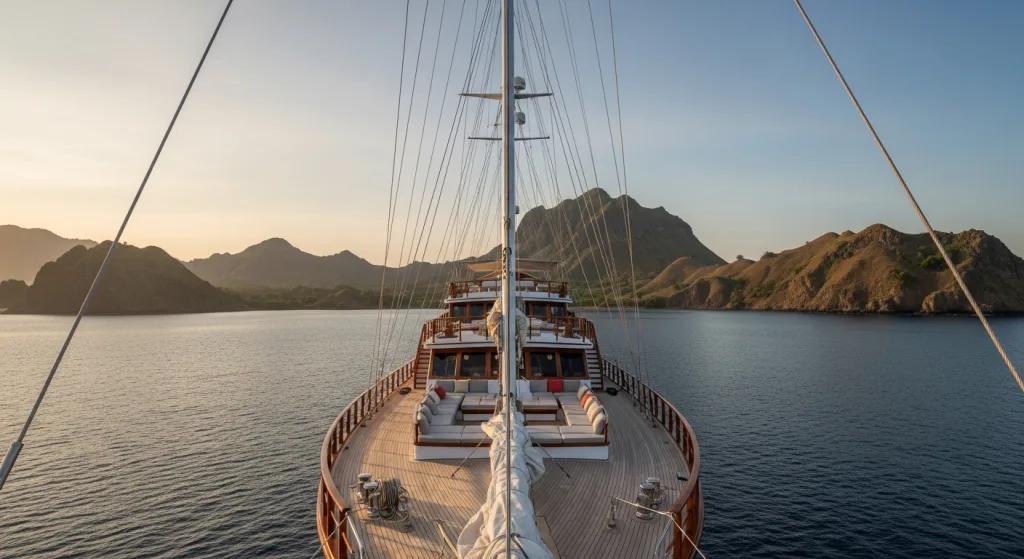 Nusantara 54m flagship phinisi for sale