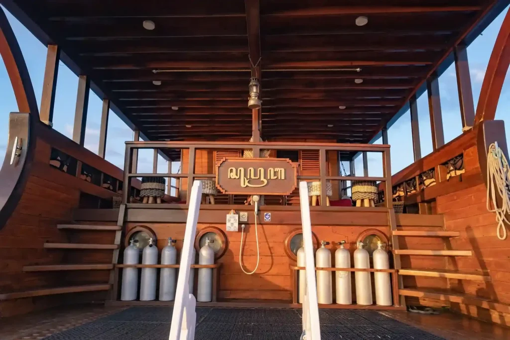 Supraba Cruise Phinisi Boat Charter | Dive Deck | Komodo Luxury